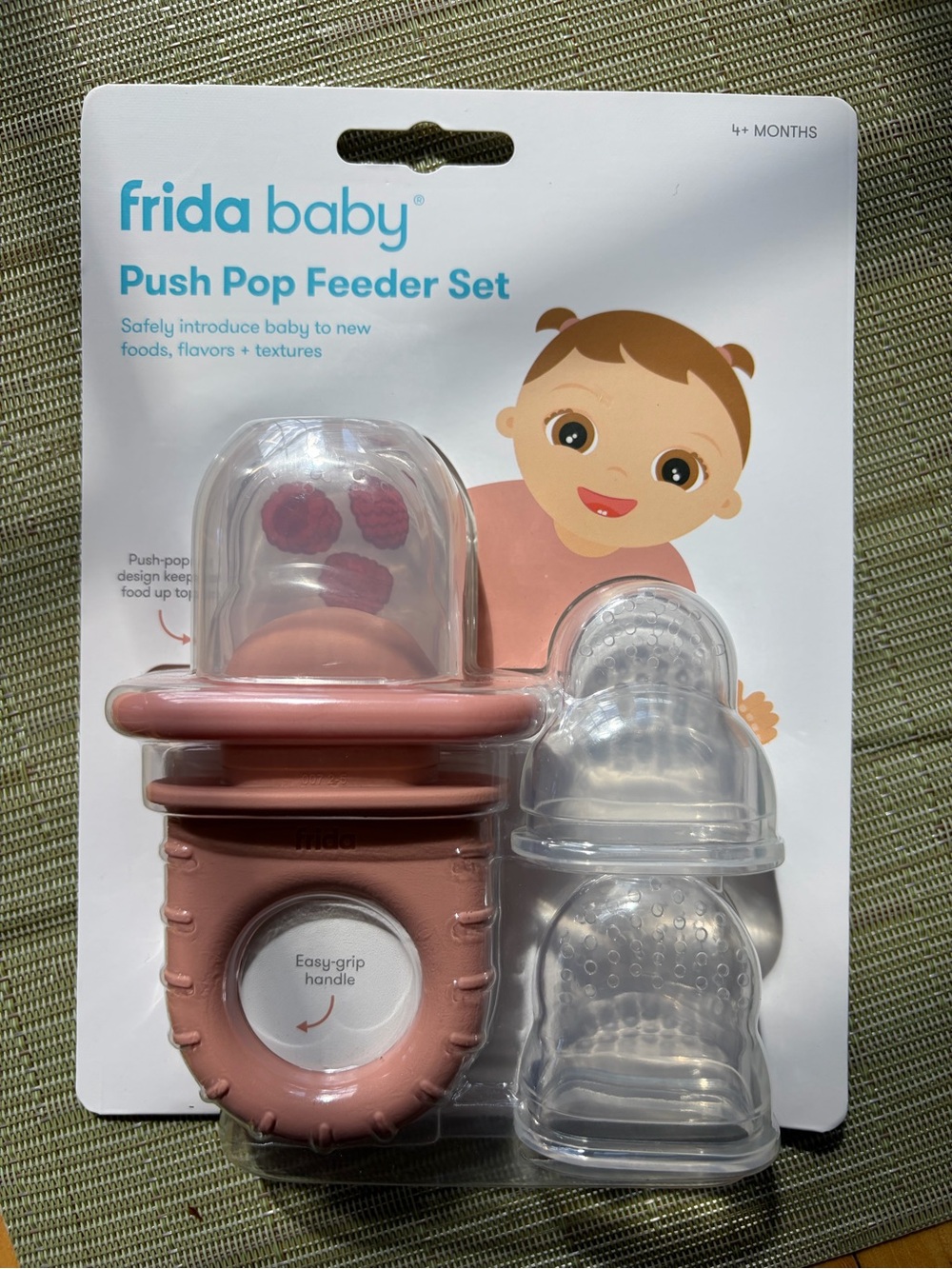 Push Pop Feeder Set - Dusty Rose